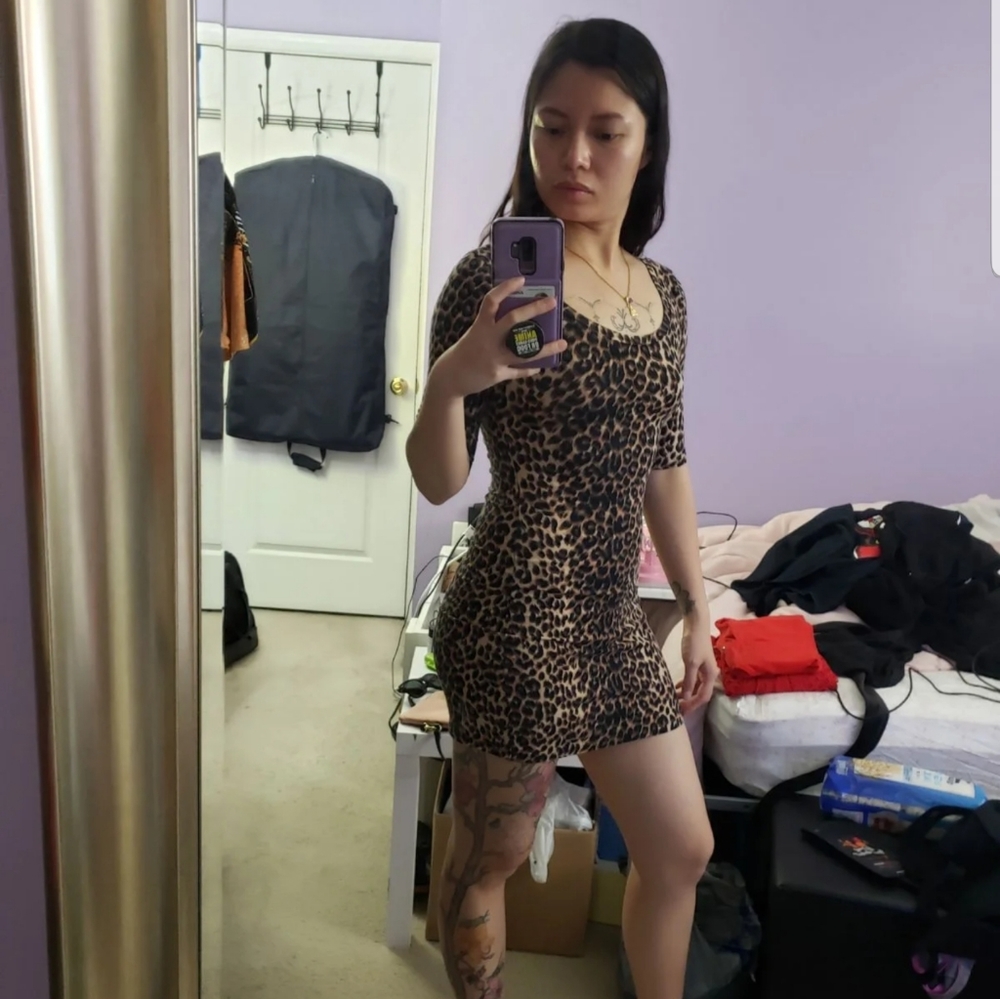 Leopard Bodycon Dress